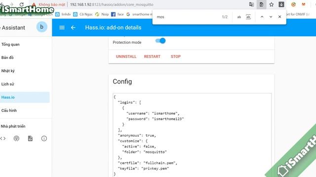 Smarthome - 2 - Cài addon cơ bản lên hassio SSH/Samba/MQTT/Duck смотреть онлайн