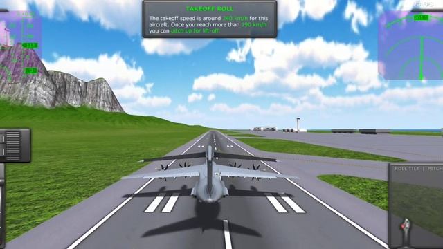 Как сделать трафик в Turboprop Flight Simulator на android смотреть онлайн