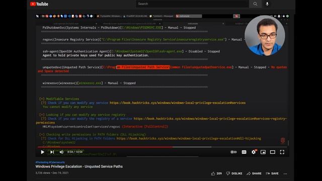 Unquoted Service Path Vulnerability #explained смотреть онлайн