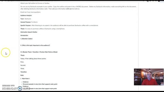 More on the Informative Outline смотреть онлайн