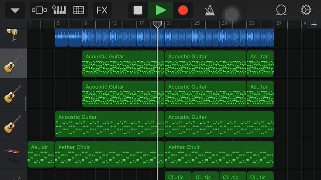 Professional composition on GarageBand | iPhone music app | GarageBand Tutorial смотреть онлайн