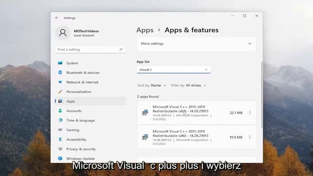 Napraw błąd 0x81f40001 Microsoft Visual C++ w systemie Windows 11/10 смотреть онлайн