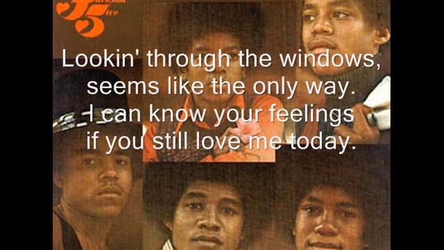 The Jackson 5 - Lookin' Through the Windows + Lyrics смотреть онлайн