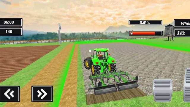 Modern Tractor Farming Simulator 2024 - Farm Harvester Tractor Driving - Android Gameplay смотреть онлайн