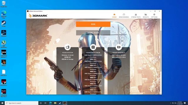 Fix 3DMark System Information Not Available