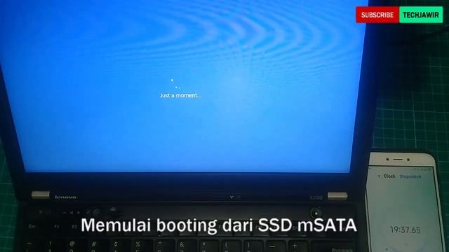 Installation Windows 10 in ThinkPad X230 with SSD mSATA - How Long It Will Take смотреть онлайн