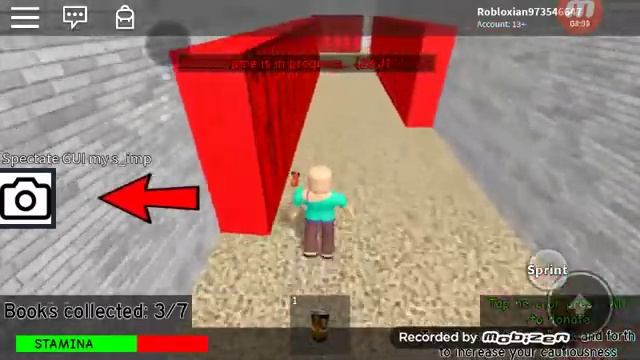 OMG I PLAYED AS BALDI!!!!!/ Baldis Basics in Roblox and OOF Android смотреть онлайн