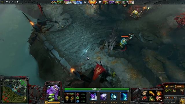 dota 2 Faceless Void Угарная игра смотреть онлайн