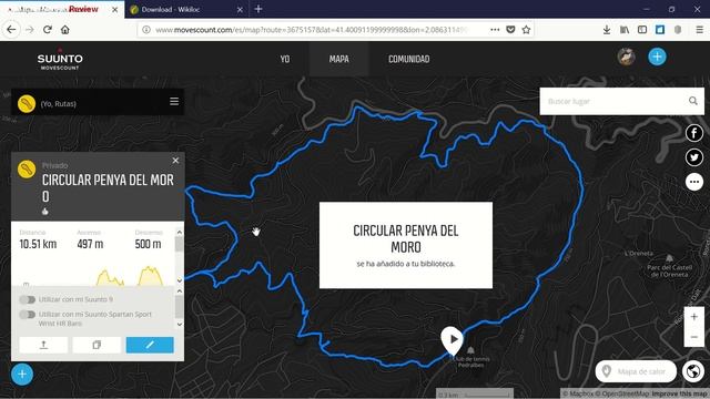 Suunto 9 - Como cargar un track y seguirlo смотреть онлайн