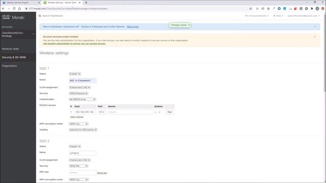Cisco ISE Use Cases #2: Meraki MX with 802.1x and Guest using SSID as a Condition смотреть онлайн
