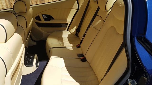 Maserati Quattroporte 2006 V8 4.2 in Fahrt смотреть онлайн
