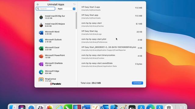 Parallels Toolbox for Mac - Uninstall Apps смотреть онлайн