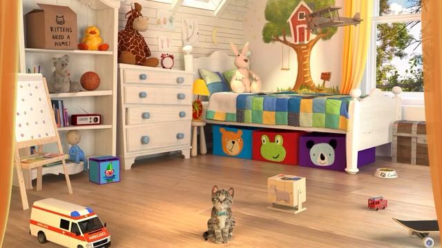 Little kitten my favorite cat gameplay for kids cat video game app смотреть онлайн