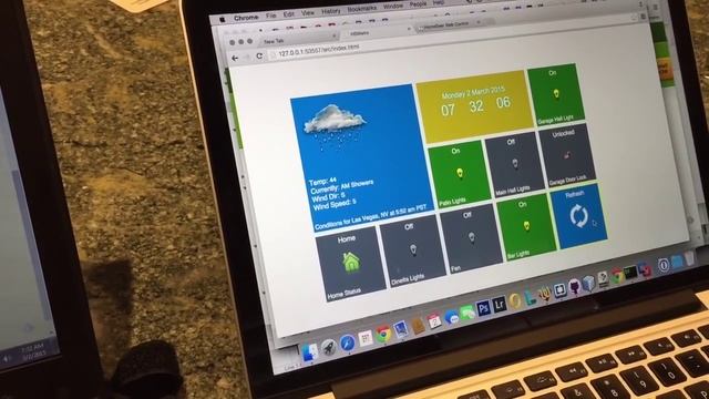 HomeSeer live tile HTML UI with real time updates смотреть онлайн