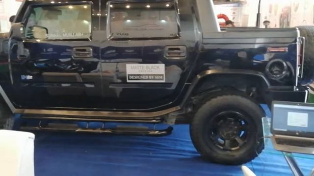 Hummer Libety H2 Displayed By Pakwheels At Pakistan Auto Show 2020