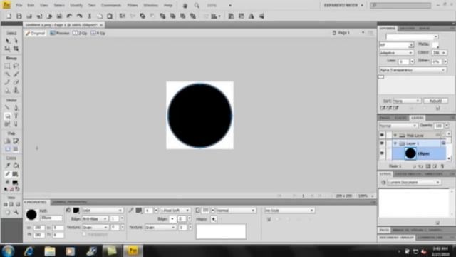 How to Make a YouTube Icon using Adobe Fireworks CS4 смотреть онлайн