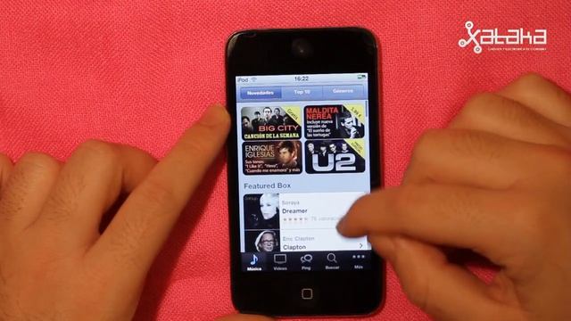Game Center iPod Touch 4G смотреть онлайн