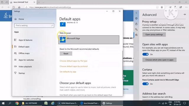 How to change the default web browser in Windows 10, Microsoft edge to internet explorer Hindi смотреть онлайн