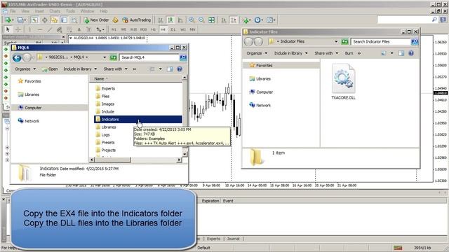How to install indicators into Metatrader 4 (MT4) on Windows computers смотреть онлайн