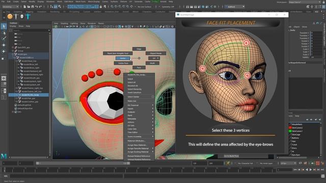 Facial Rigging in Maya with Advanced Skeleton - PART 04 - Face Rig смотреть онлайн
