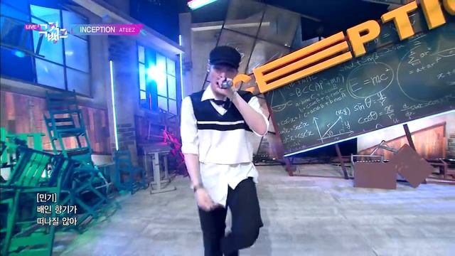 ATEEZ - INCEPTION [Music Bank / 2020.07.31] смотреть онлайн