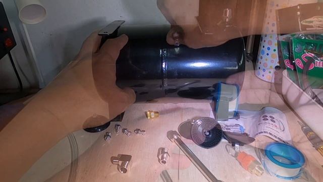 AirBrush Compressor A18K - install air storage tank смотреть онлайн