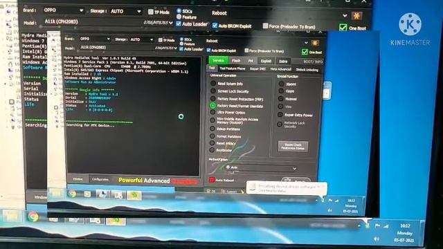 Oppo A11k password unlock with Hydra mtk tool !! One click game over#hydra dongle смотреть онлайн