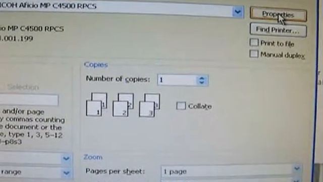 Print via a RPCS driver on a Ricoh multifunctional copier -- demo by Allied Office Machines смотреть онлайн