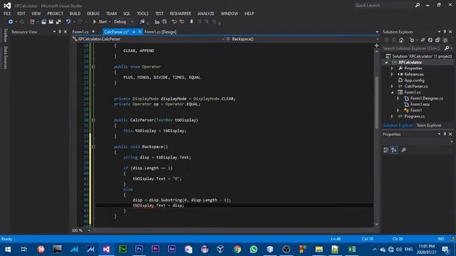 Code a Windows XP Calculator in C# смотреть онлайн