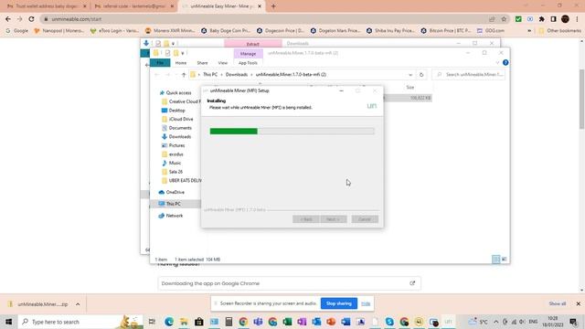 Mining baby dogecoin from CPU смотреть онлайн