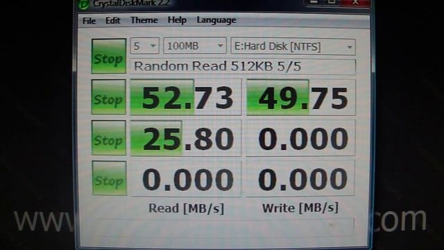 (HD) CrystalDiskMark on Maxtor 6L300S0 300GB 7200rpm HDD смотреть онлайн