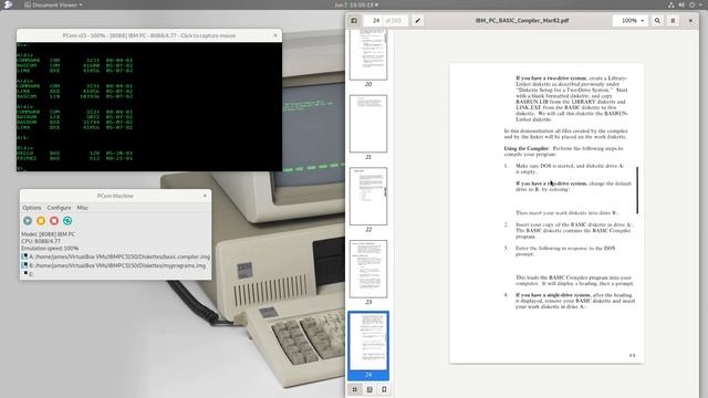 Hello, world! sais the IBM Personal Computer 5150 - Part 4: Interpreters & Compilers смотреть онлайн