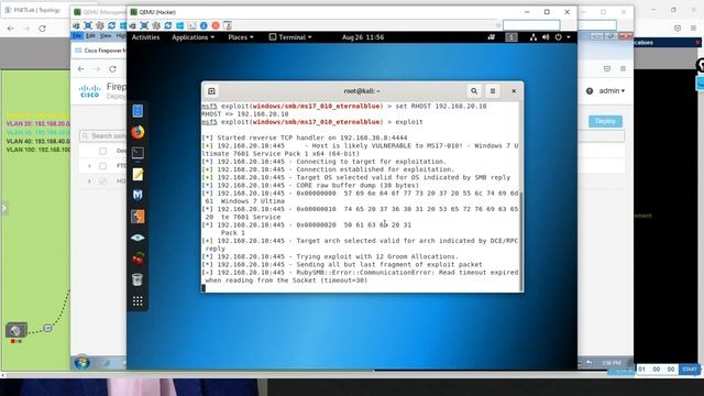 30- Firepower Intrusion Prevention System Lab with Attack Exploit windows 7 смотреть онлайн