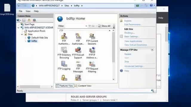 How to Install & Configure FTP Server on Windows Server 2016 Bangla смотреть онлайн