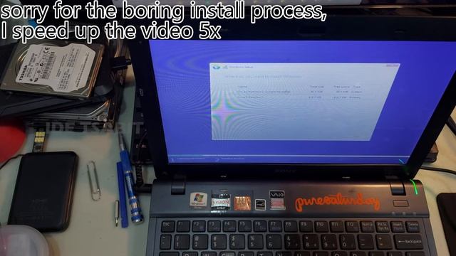 Old Sony Vaio PCG-31311W Laptop SSD RAM Windows Upgrade [061] смотреть онлайн