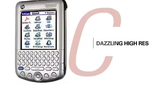 Palm Tungsten C animation (2004 palm.com) смотреть онлайн