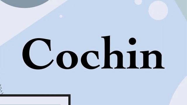 Cochin Font Download смотреть онлайн