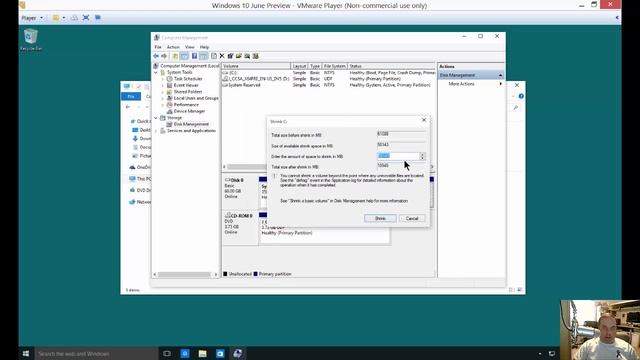 How to shrink a partition in Windows 10 смотреть онлайн