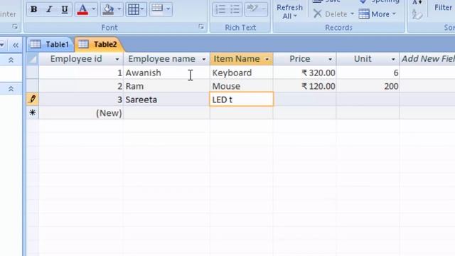 Calculate in Table in Microsoft Access 2007@COMPUTEREXCELSOLUTION смотреть онлайн