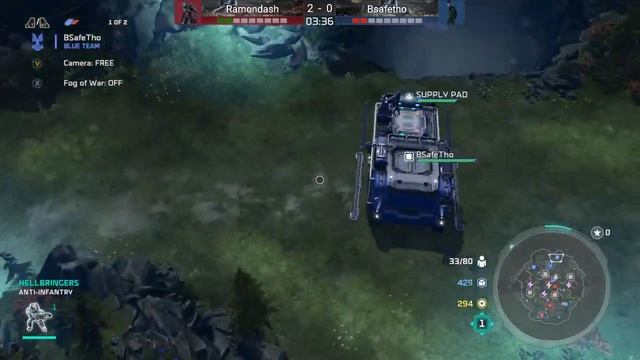 a CRAZY ending in this HIGH-LEVEL Halo Wars 2 Showmatch смотреть онлайн