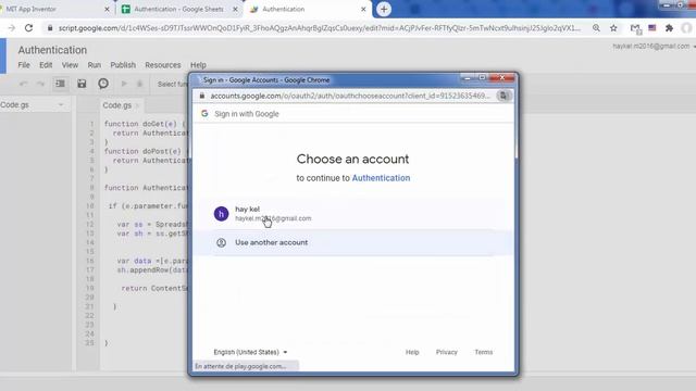 Authenticator app for Android | App inventor and Google Sheets смотреть онлайн