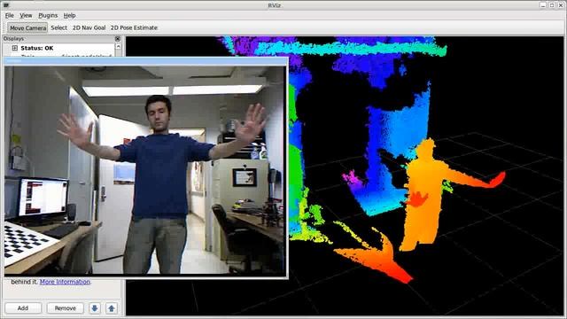 Kinect driver for ROS смотреть онлайн