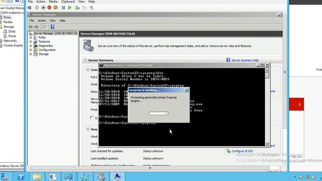 Melakukan SysPrep VM Hyper V di Windows Server 2012R2 смотреть онлайн
