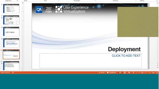Managing User Experience with UE V 2 0 QA Tech Week 2014. Session Six (orig) смотреть онлайн
