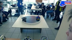 Соревнования борьба СУМО роботов Lego EV3