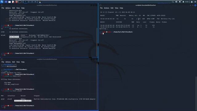 WPA Capturing and Cracking Handshake using Aircrack ng смотреть онлайн