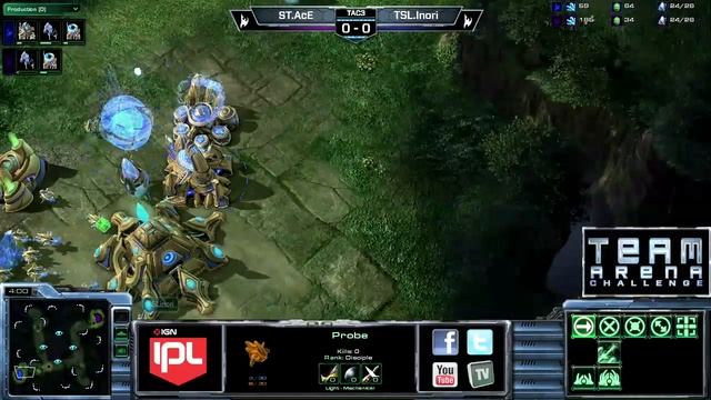 StarTale vs TSL - Game 1 - TAC3 WR3 - StarCraft 2 смотреть онлайн