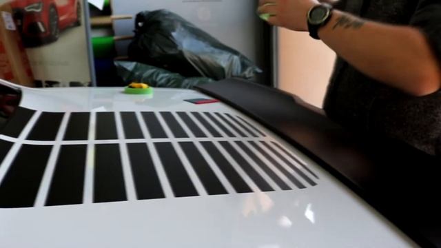 Dodge Challenger PULSE RALLY & Side Stripes Application ✅ | wrappshop.eu смотреть онлайн