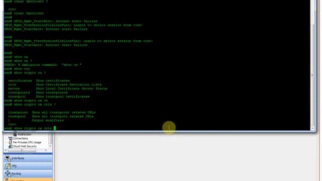 Cisco ASA Anyconnect Certificate Auth SCEP Proxy- Certificate Revocation [CRL] (PART6) смотреть онлайн