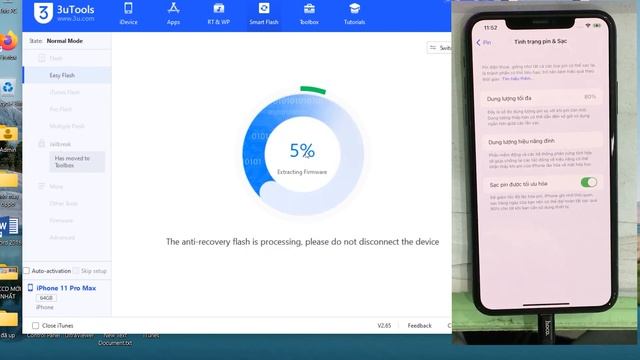 Cách tăng phần trăm pin iPhone bằng 3uTools смотреть онлайн